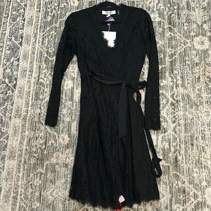 Lace Wrap Dress